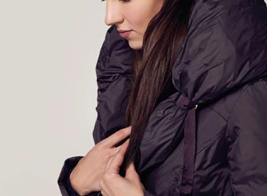 femme doudoune