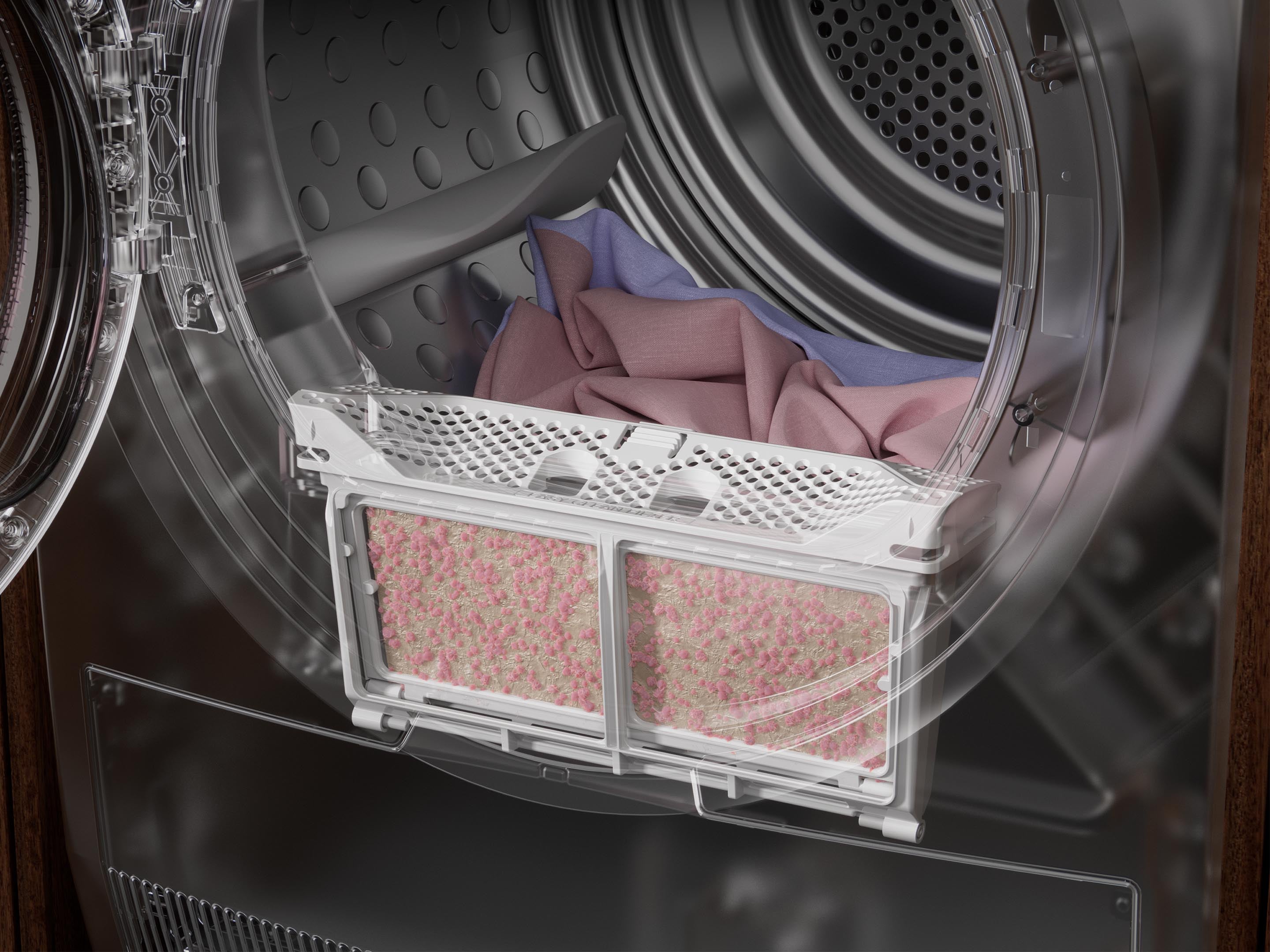 Une prise secteur indiquant une consommation d'énergie moindre que celle d'autres lave-linge concurrents