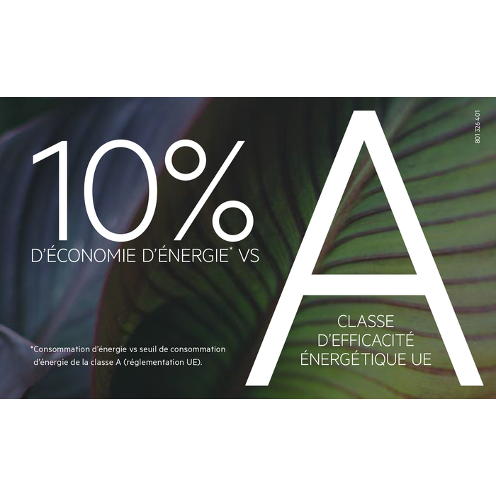 10% d'économie d'énergie