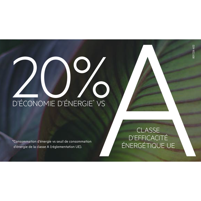 20% économie d'énergie
