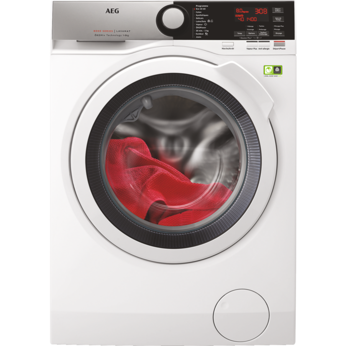 AEG - 8 kg washing machine - L8FER843E