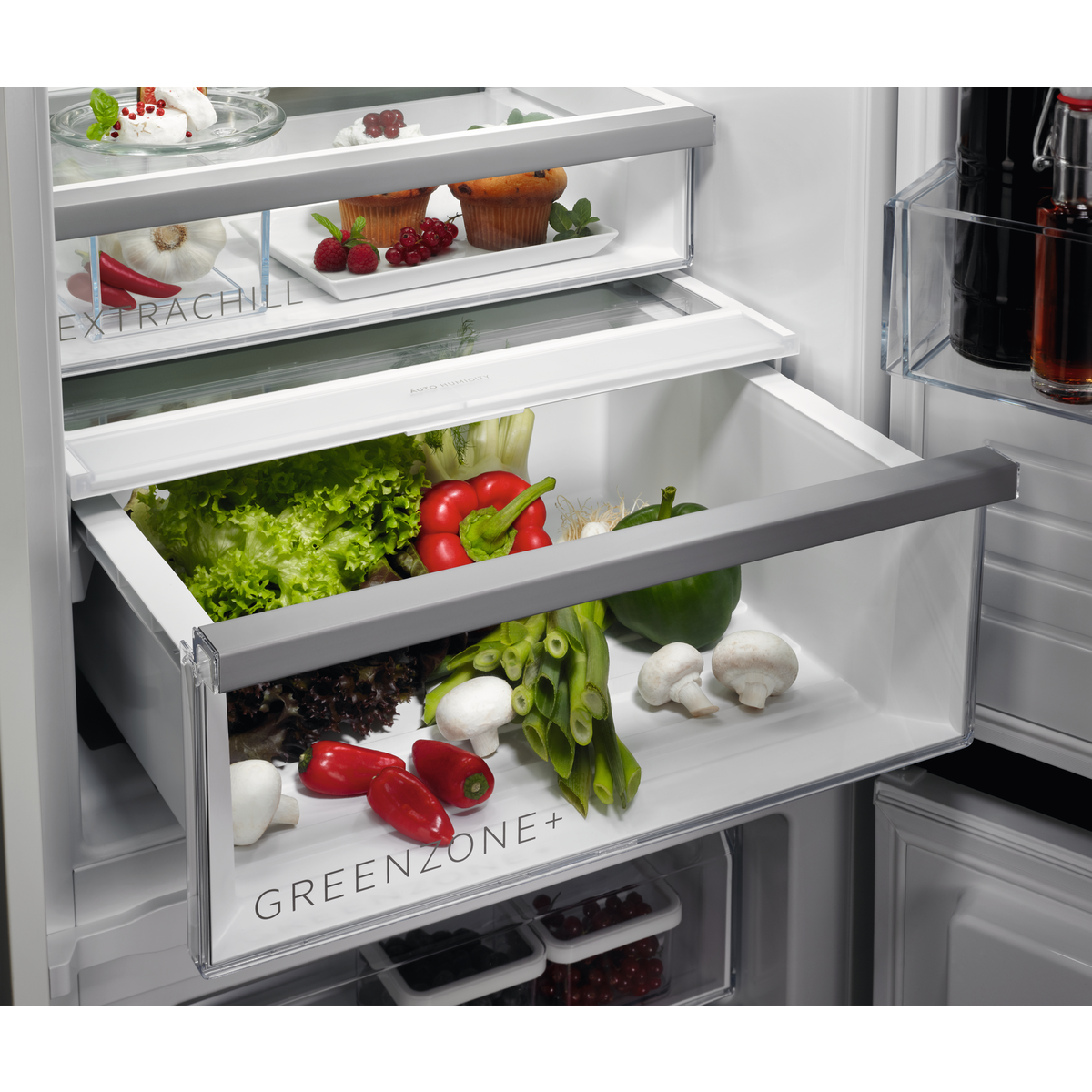 AEG - Réfrigérateur-congélateur encastrable - NSC7P751DS