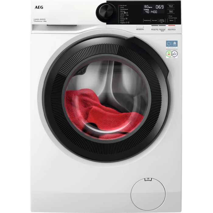 AEG - Lave-linge chargement frontal - LFR62E814O