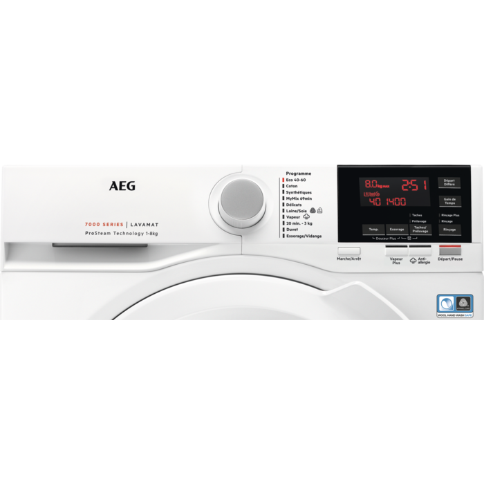 AEG - 8 kg washing machine - L7FBR847E