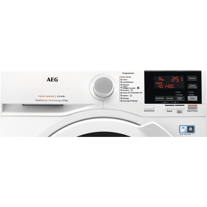 AEG - Lavante-Séchante pose libre - LWX7G8564B
