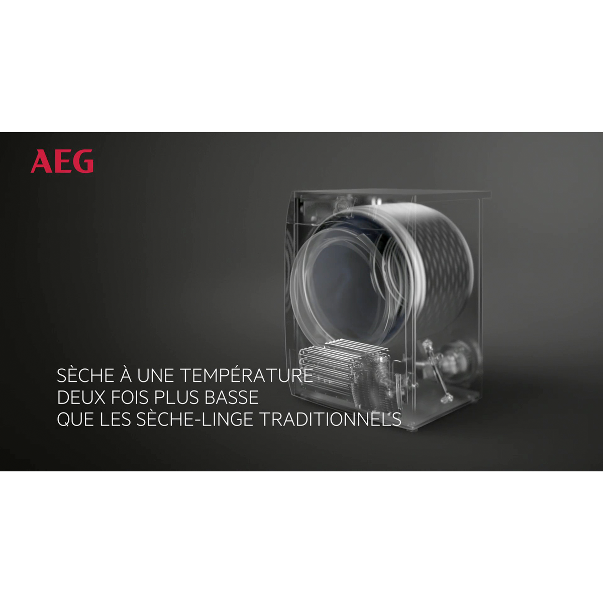 AEG - Sèche-linge pompe à chaleur - TR71DG8CO