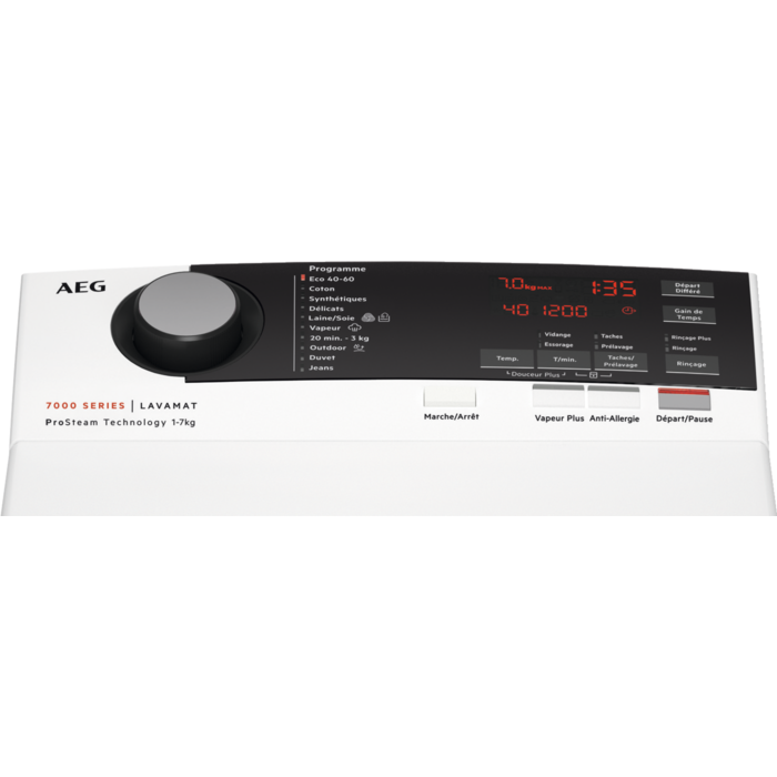 AEG - Lave-linge chargement par le dessus - L7TBD734E