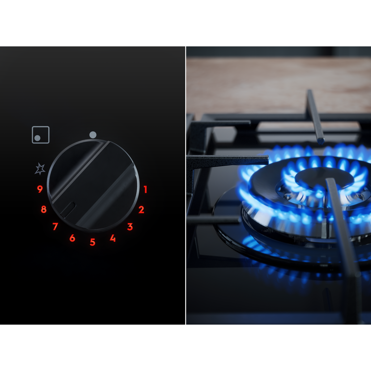 AEG - Plaque gaz - HGB75420SM
