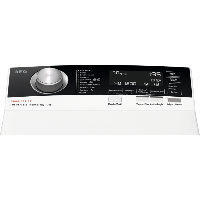 AEG - Lave-linge chargement par le dessus - LTR8C7331A