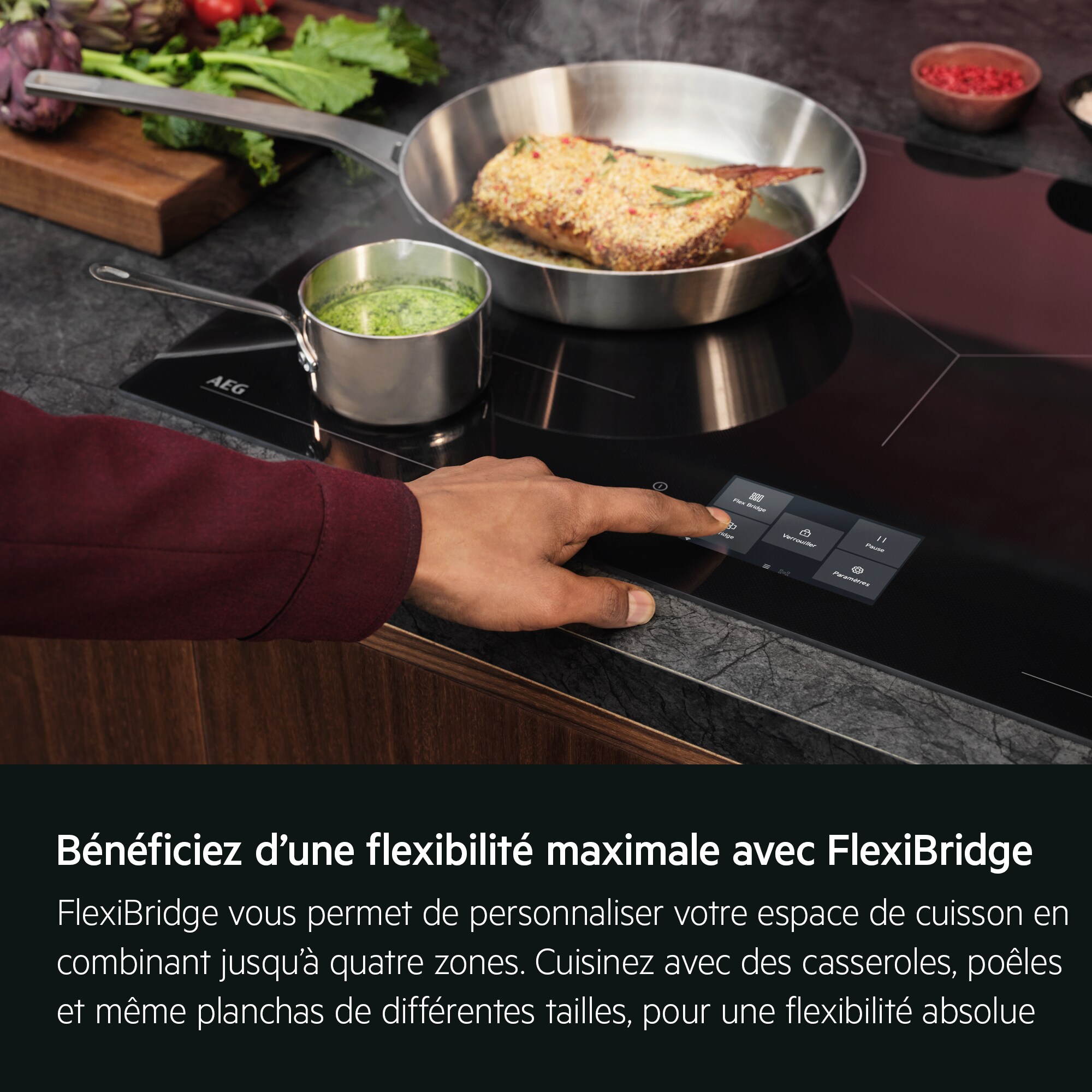 AEG - Plaque induction - TH85IH50FB