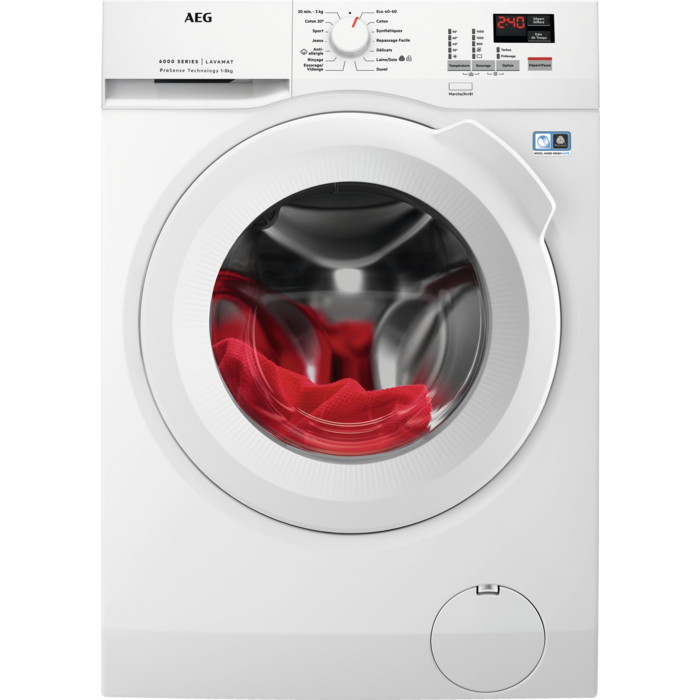 AEG - 8 kg washing machine - L6FAK8441B
