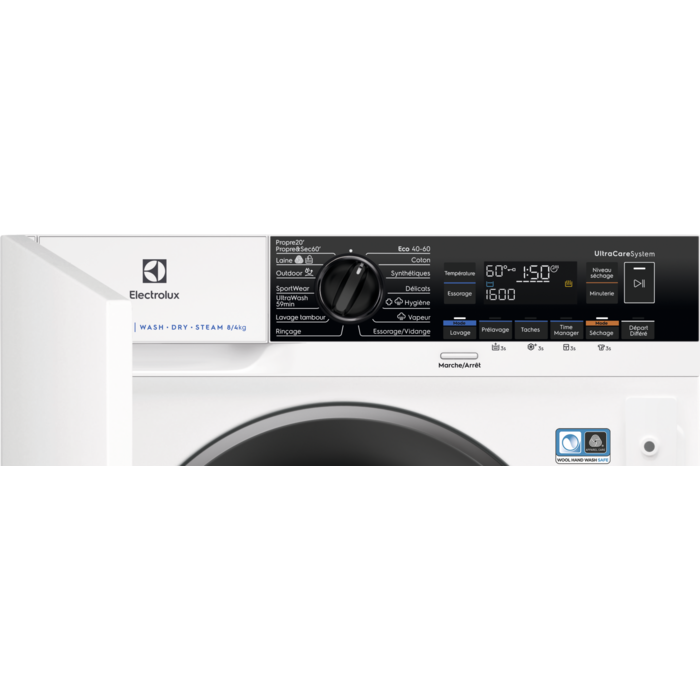 Electrolux - Lavante-Séchante encastrable - EW8W1684BI