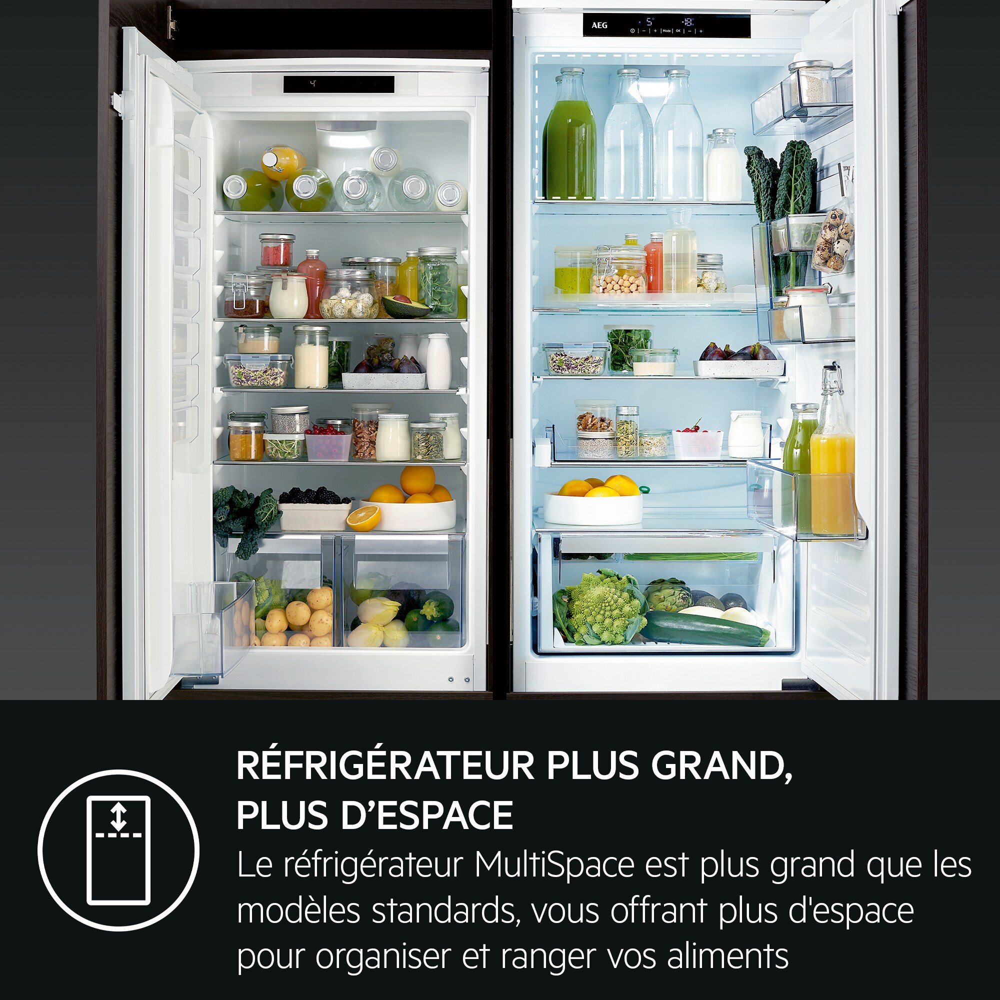 AEG - réfrigérateur encastrable - TF6DS181ES
