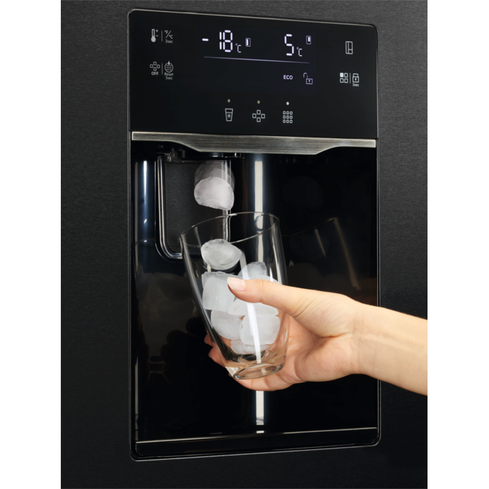 AEG - Side by side fridge-freezer - ORX9V351DB