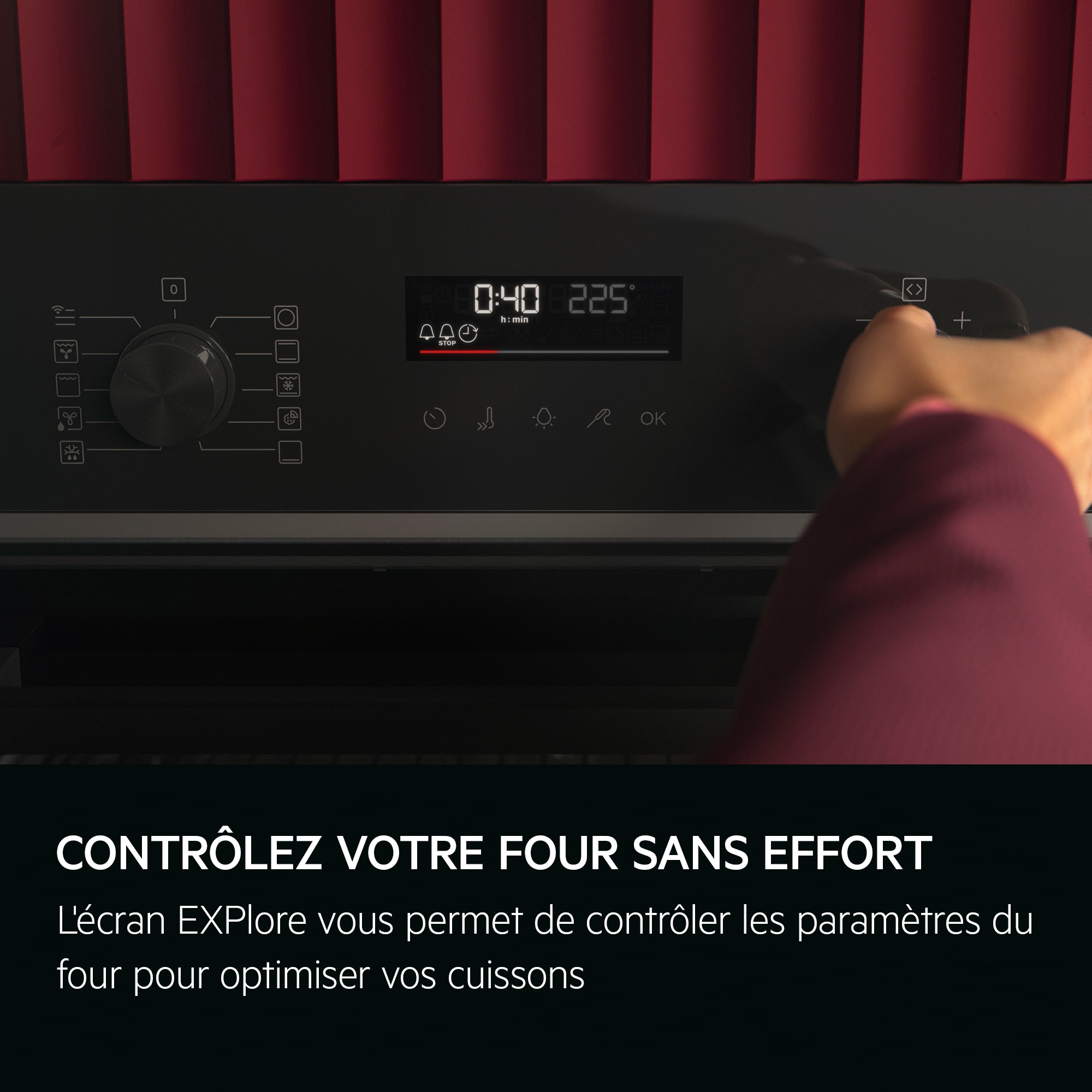AEG - Fours pyrolyse - NBA5P531AB