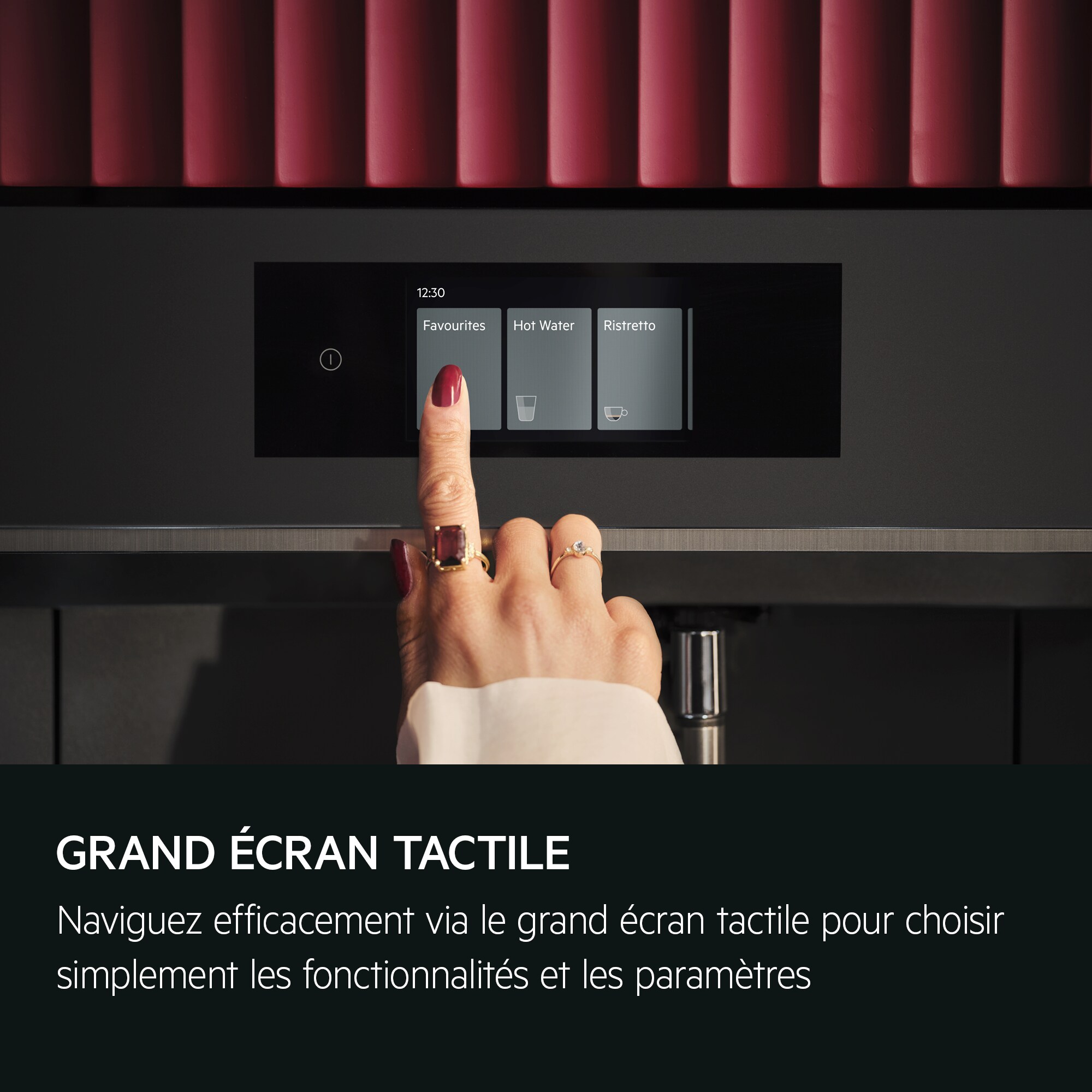 AEG - Machine à café encastrable - NKC8N7T