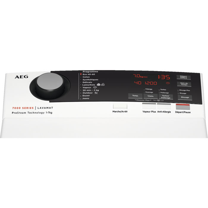 AEG - Lave-linge chargement par le dessus - L7TDR722E