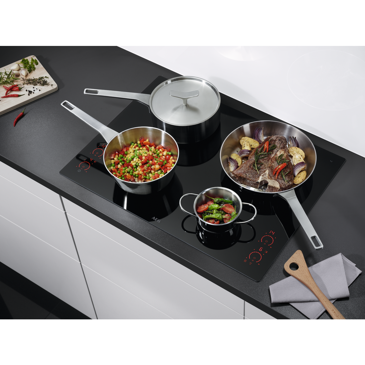 AEG - Cocotte inox avec couvercle - A9ALSA11