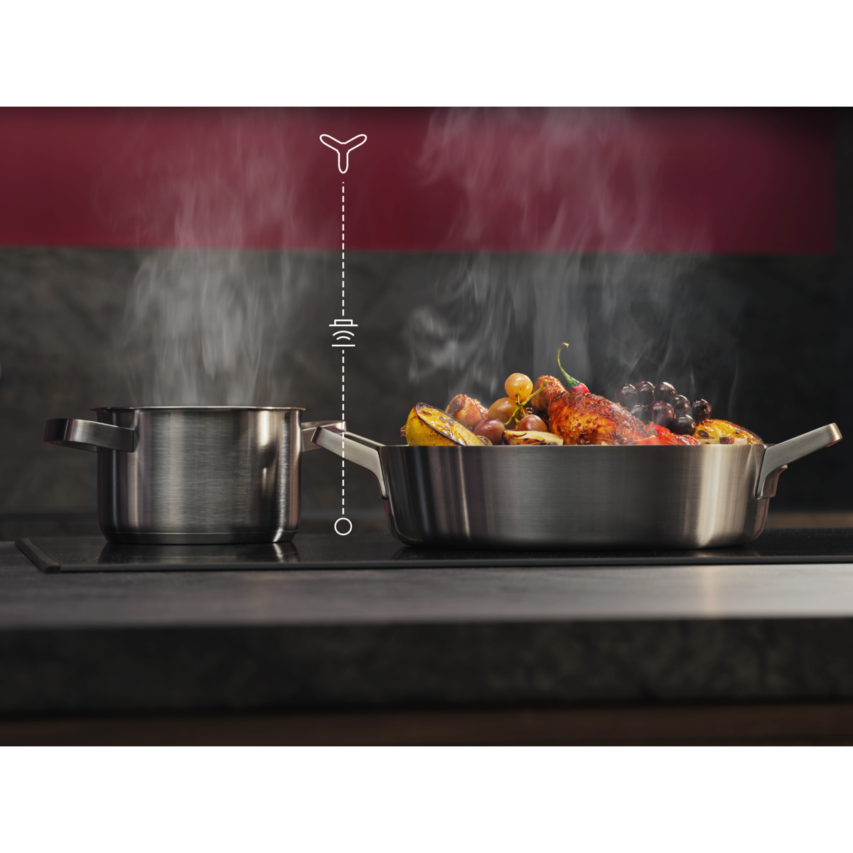 AEG - Cooker hood 60 cm - GV77D61ST