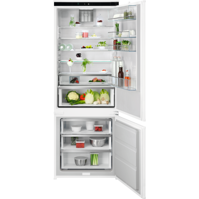 AEG - Réfrigérateur-congélateur encastrable - NSC7P751DS