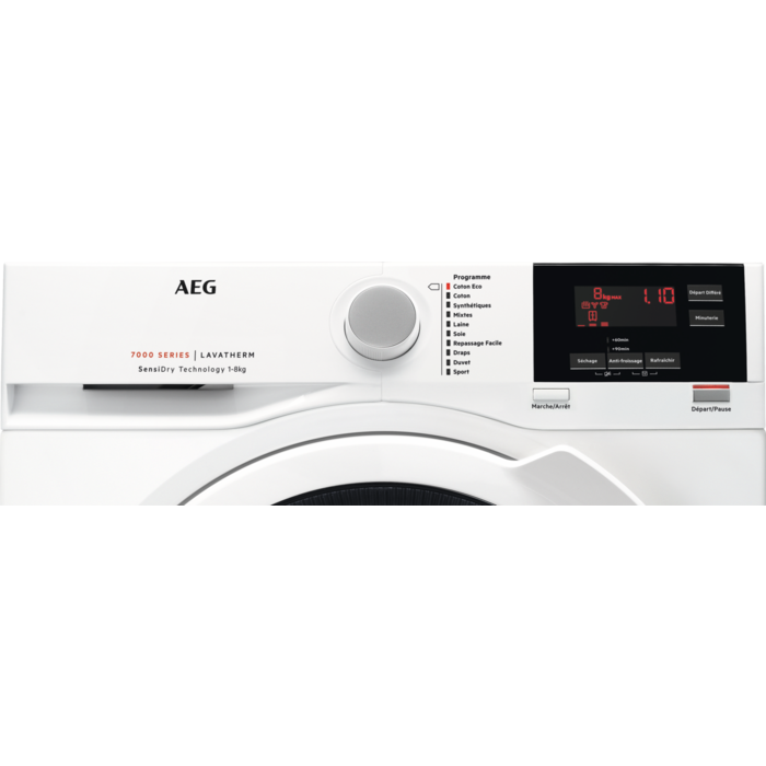 AEG - Sèche-linge pompe à chaleur - T7DBR842H