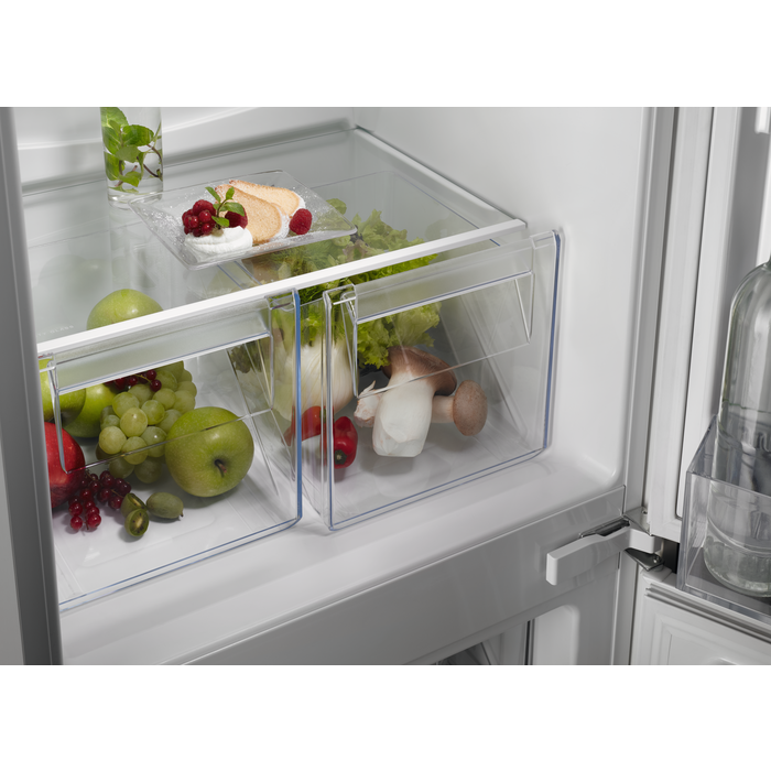 AEG - Réfrigérateur-congélateur encastrable - SCB618F3LS