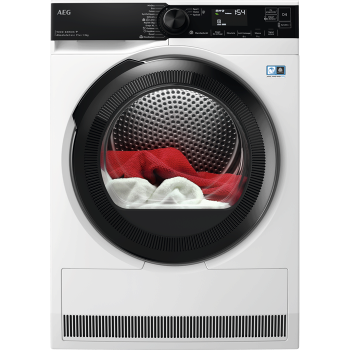 AEG - Sèche-linge pompe à chaleur - TR93A3H4BWE