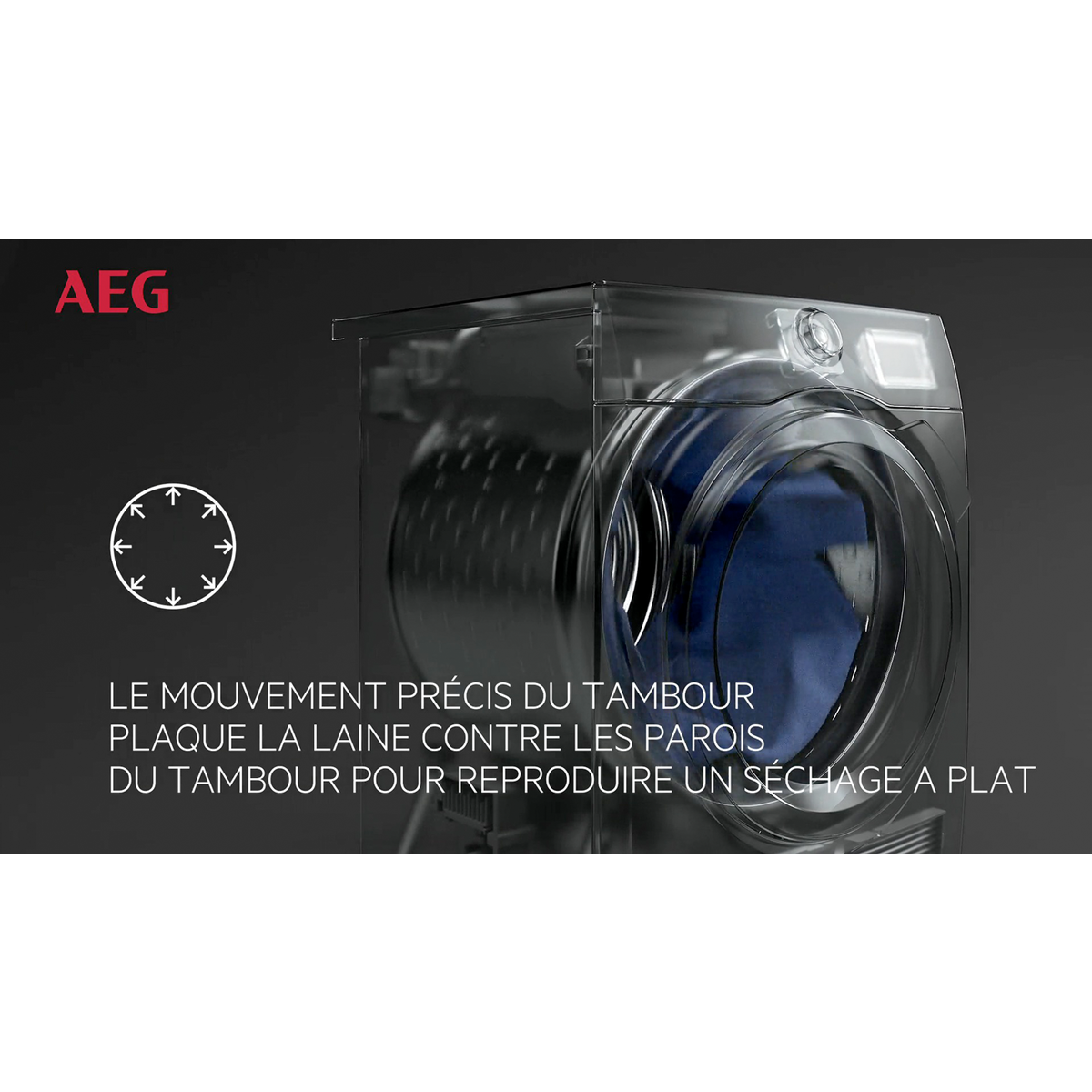AEG - Sèche-linge pompe à chaleur - T8DBD842F