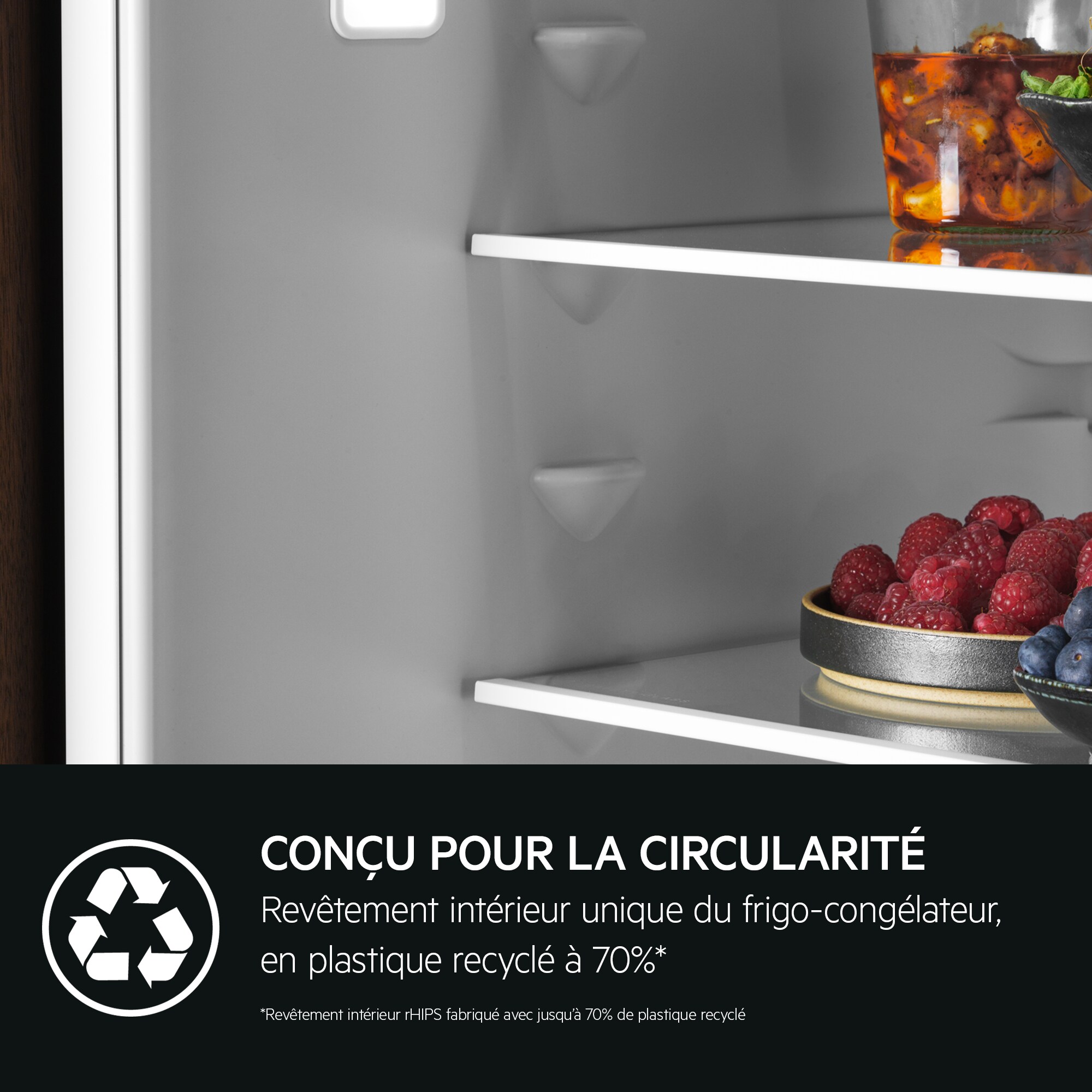 AEG - Réfrigérateur-congélateur encastrable - TSC9V181BS