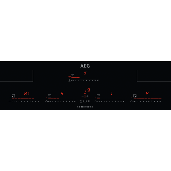 AEG - Plaque induction aspirante - IDK84453IB