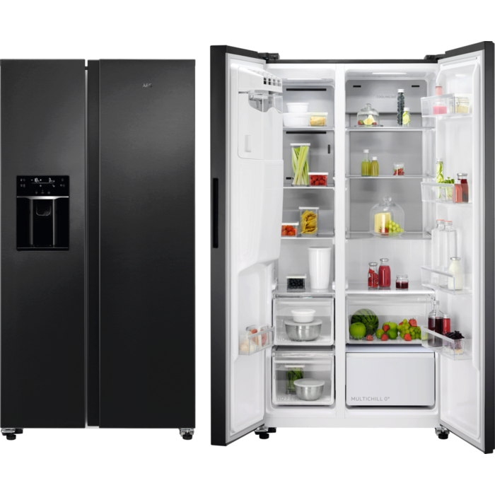 AEG - Side by side fridge-freezer - ORX9V351DB