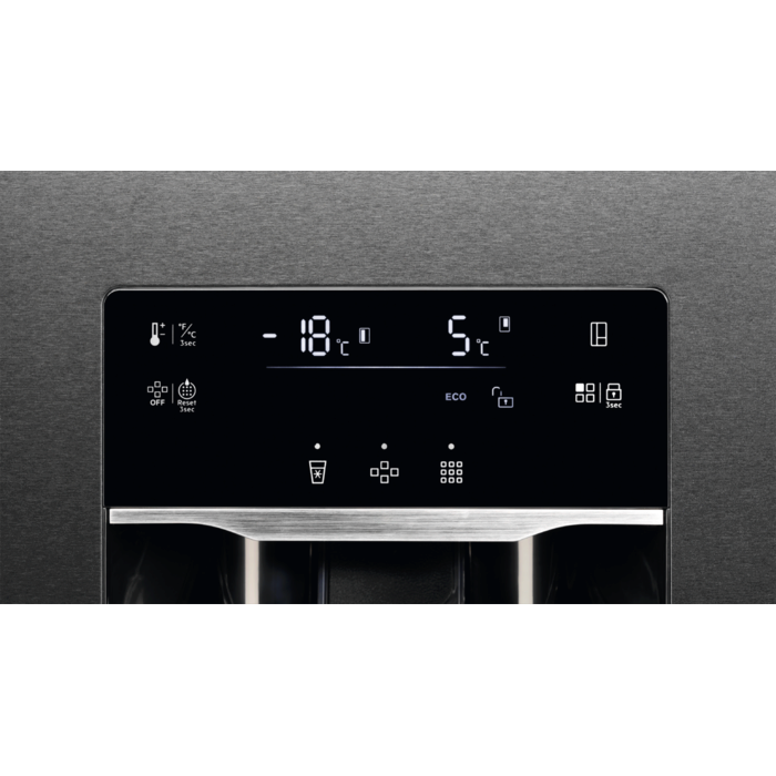 AEG - Side by side fridge-freezer - ORX9V351DB