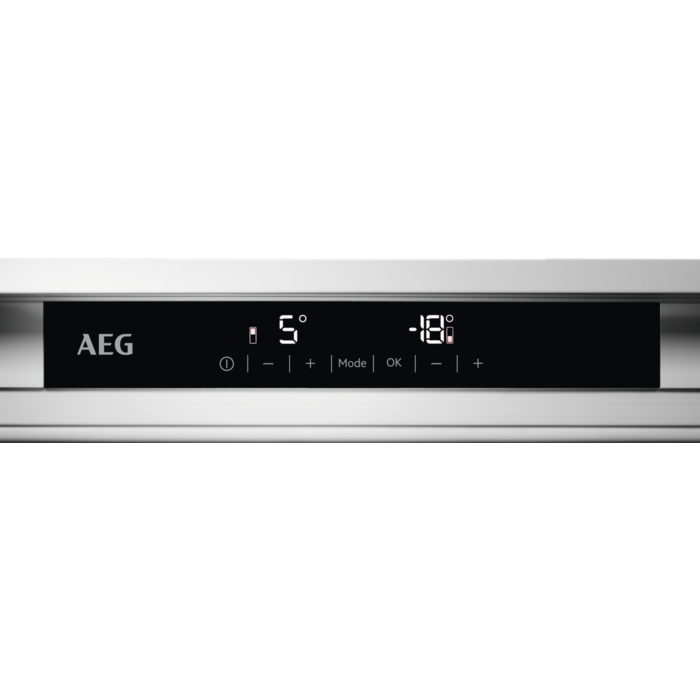AEG - Réfrigérateur-congélateur encastrable - SCE81816TS