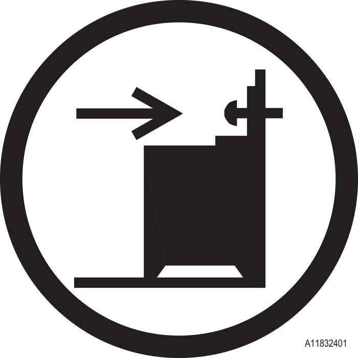 Fixez l’appareil au mur : risque d’oscillation