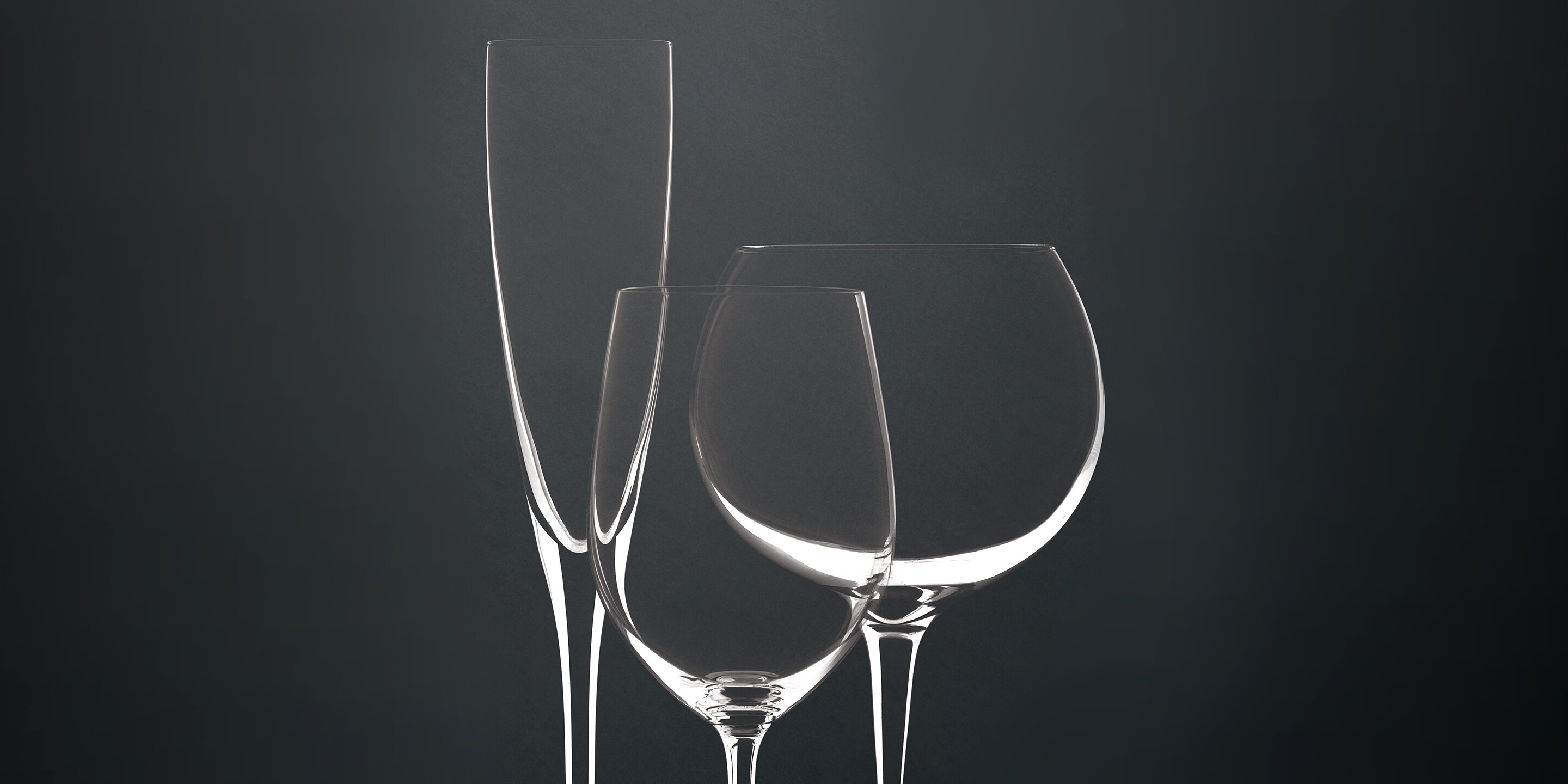Verres délicats