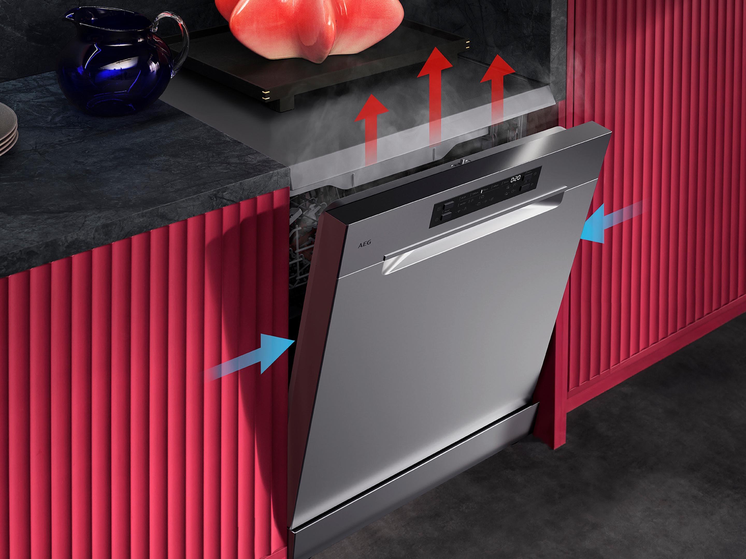 Le lave-vaisselle ProClean fonctionnant avec AirDry