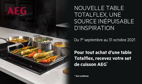 Set de cuisson AEG offert